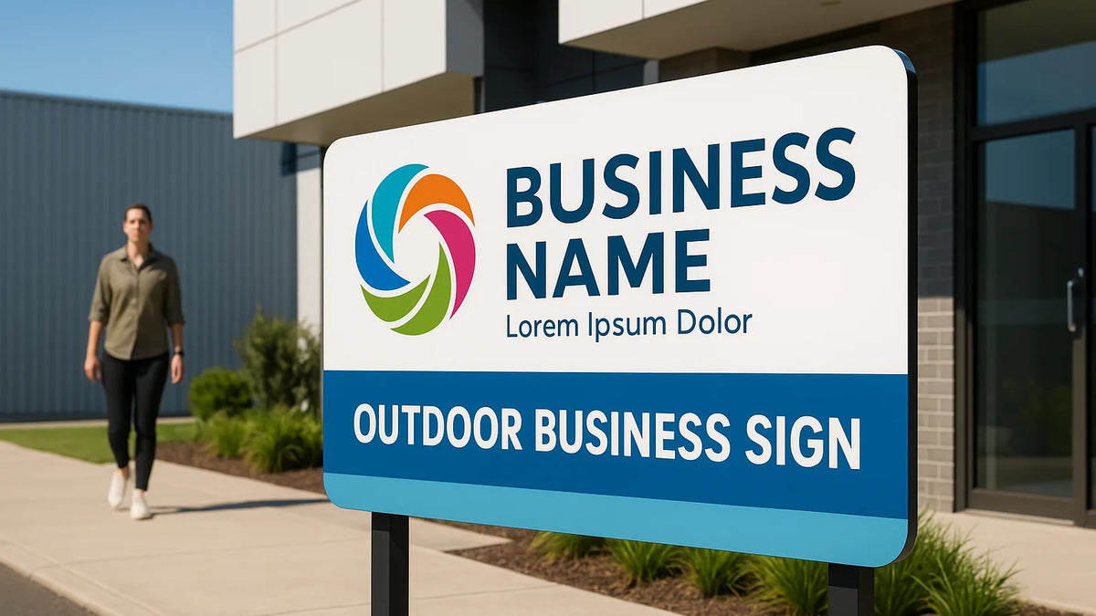 Best Materials for Outdoor Business Signs hero image