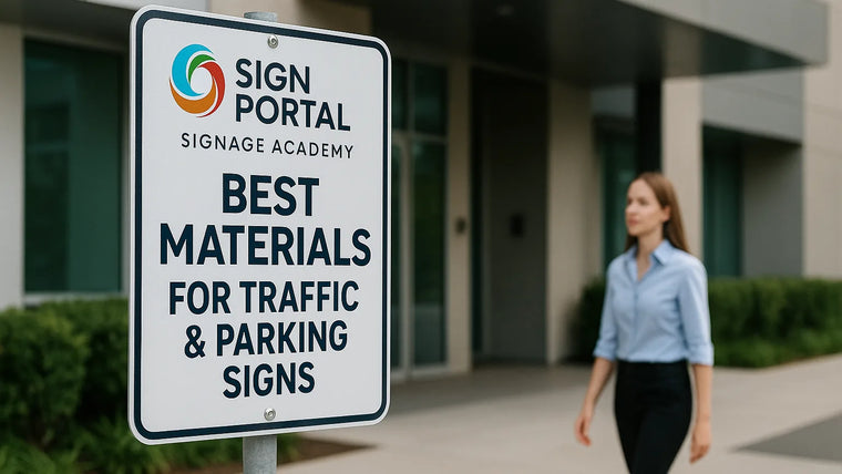 Best Materials for Traffic & Parking Signs hero image
