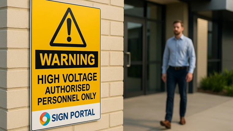 Best Materials for Warning & Caution Signs hero image