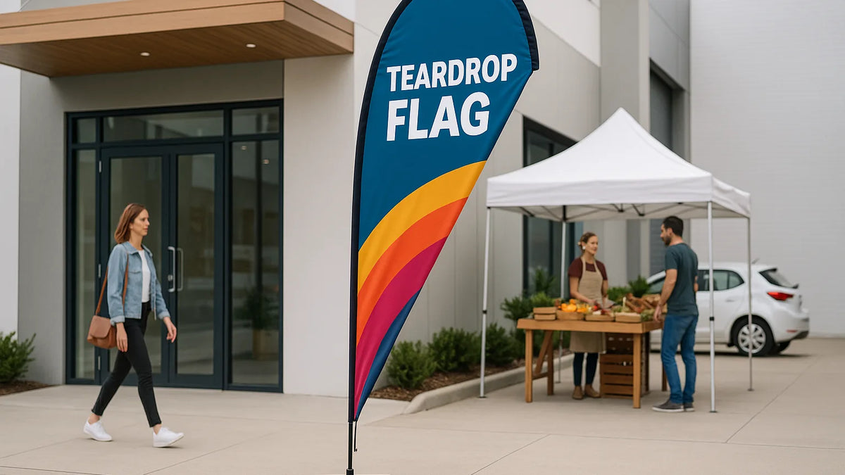 Best Uses for Teardrop Flags hero image