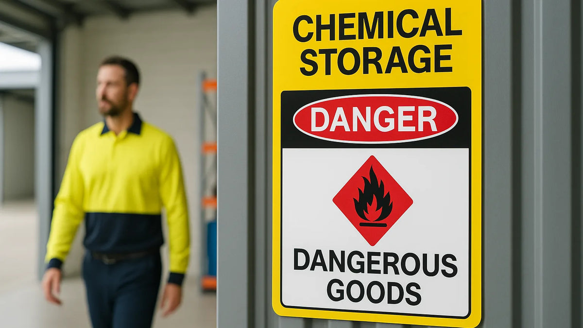 Chemical Storage and Dangerous Goods Signage: Buyer Considerations hero image