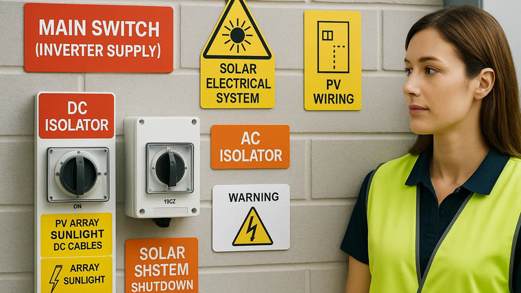 Common Solar PV Labels and What They Identify hero image