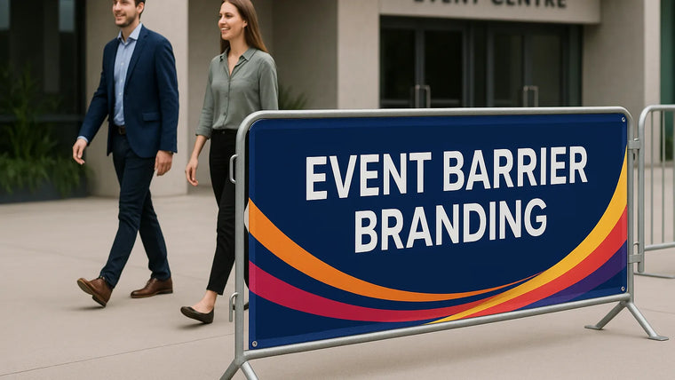 Crowd Control Barrier Branding for Events hero image