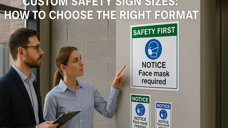 Custom Safety Sign Sizes: How to Choose the Right Format hero image