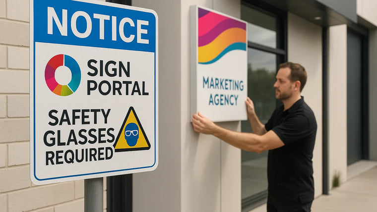 How Sign Portal Manufactures Safety and Custom Signs In-House hero image