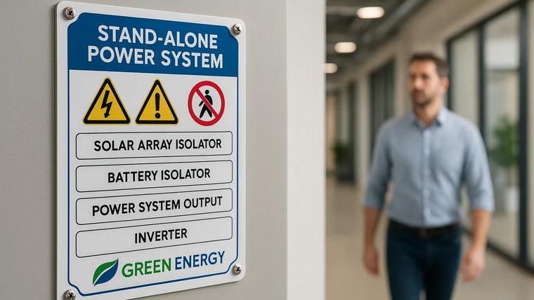 Labels for Stand-Alone Power Systems hero image