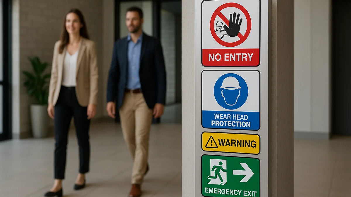 Public Area & Property Signs: Colours, Symbols and Meaning Explained hero image