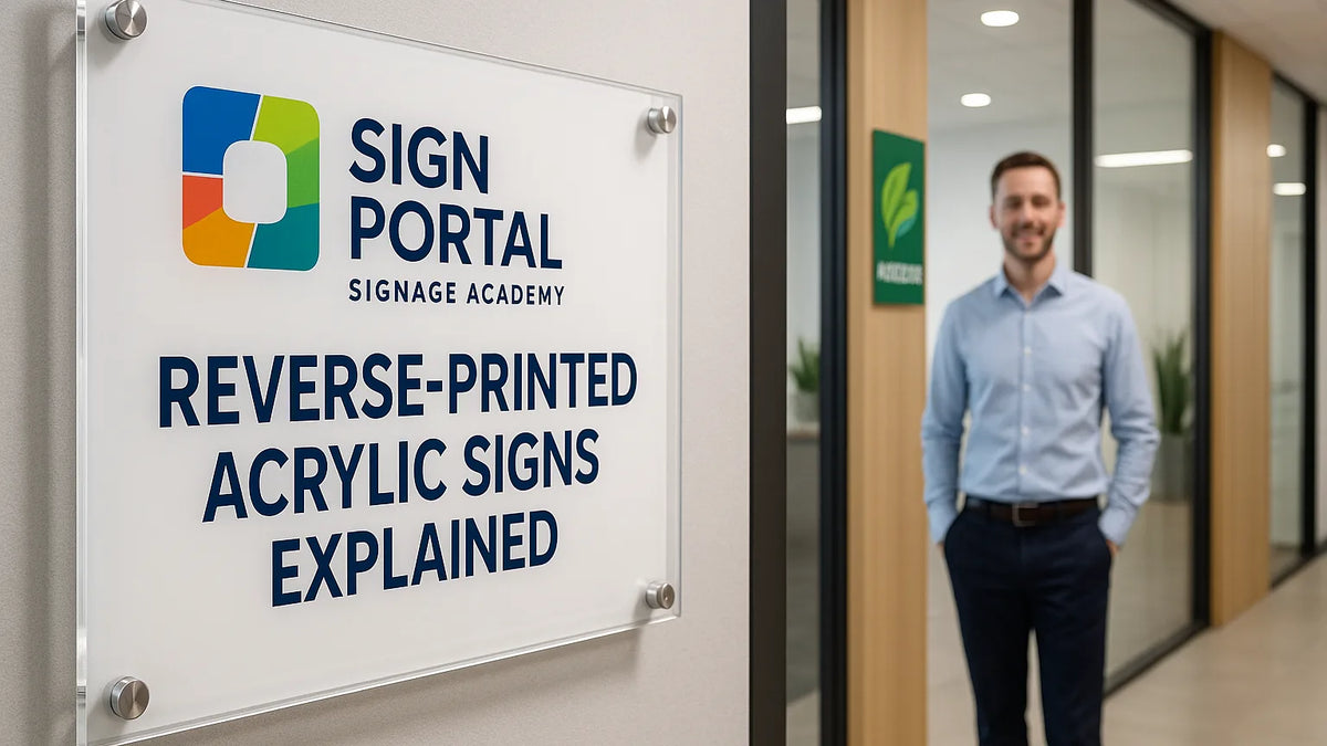 Reverse-Printed Acrylic Signs Explained hero image