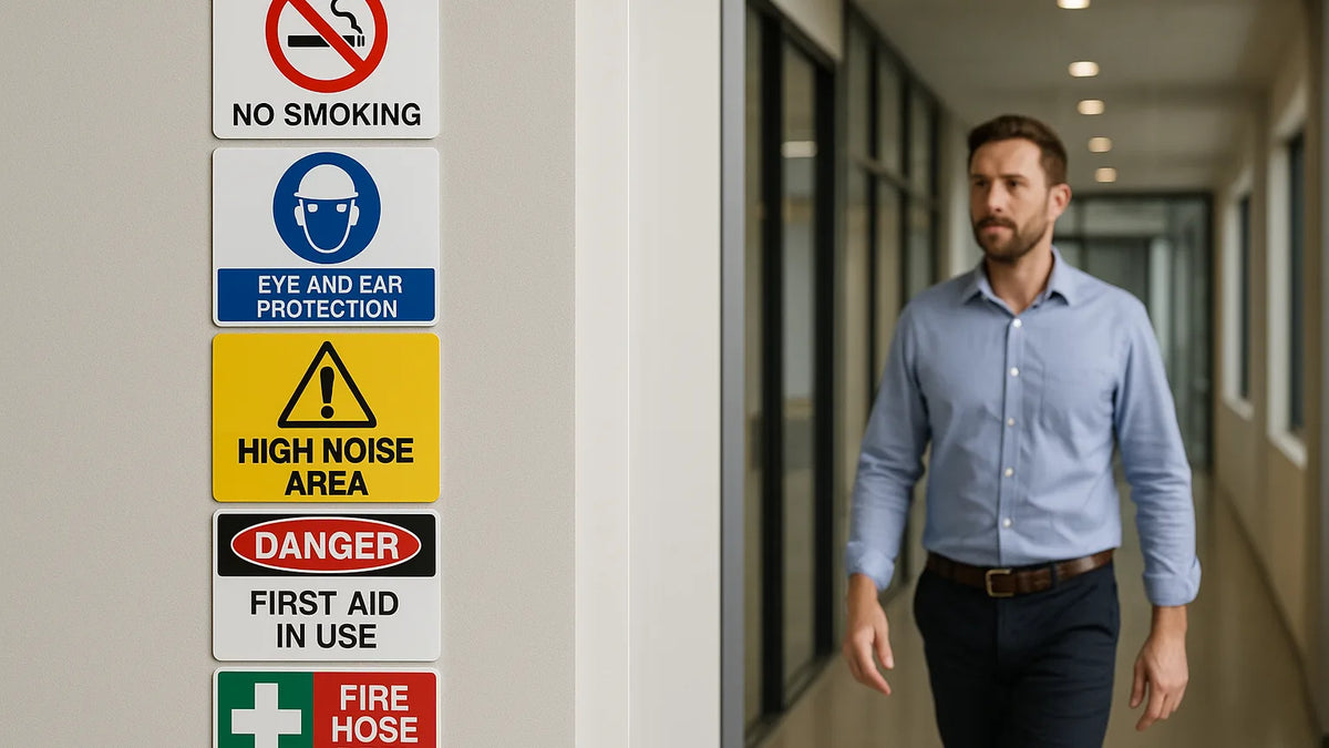 Safety Sign Colours and Shapes in Australian Workplaces Explained hero image