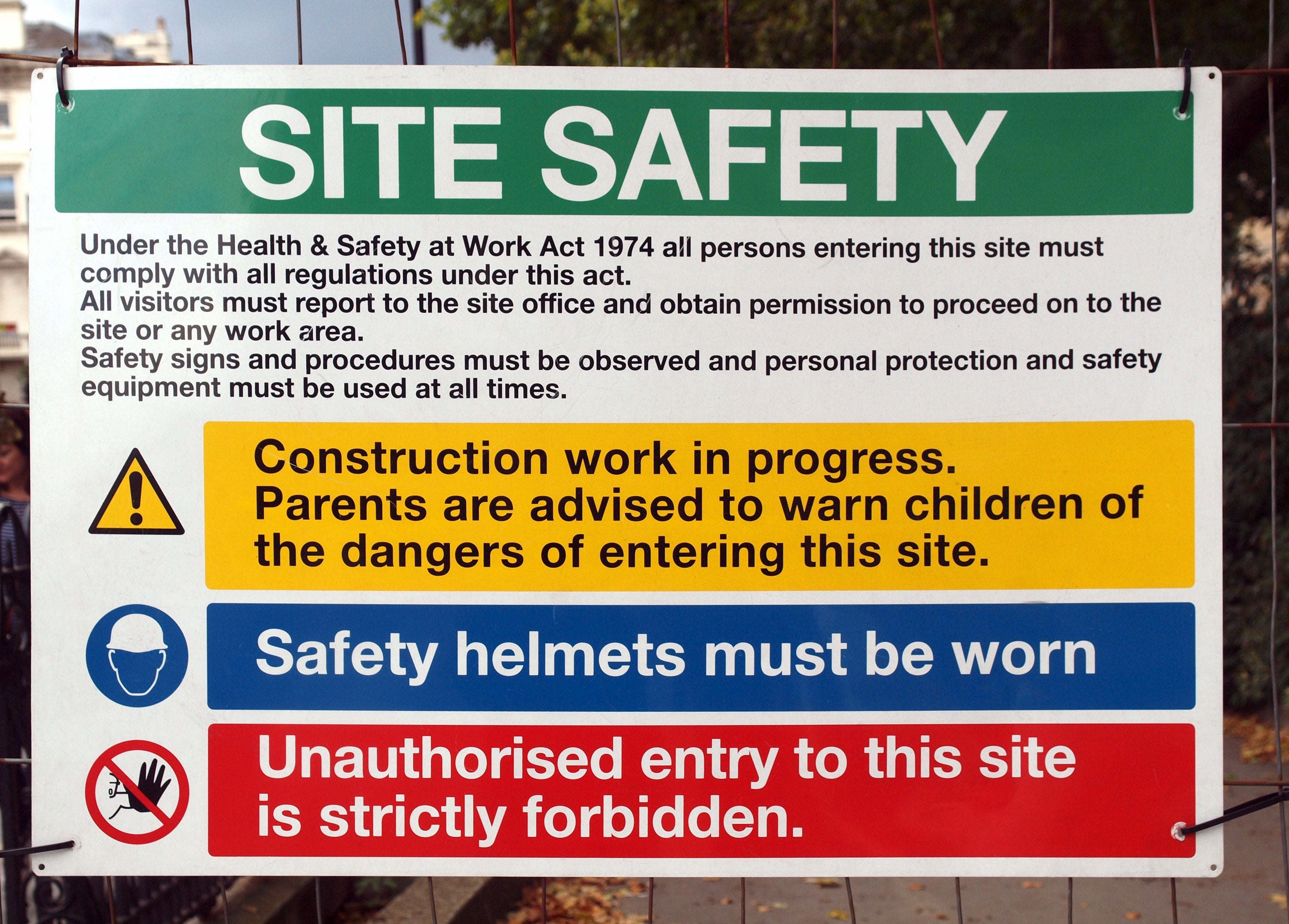  Safety Signs