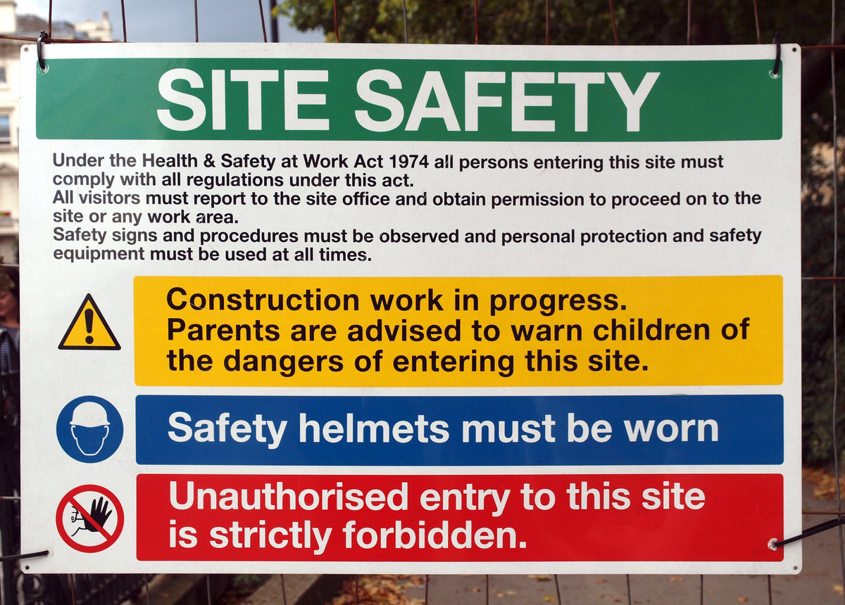  Safety Signs