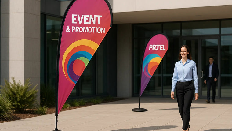 Teardrop Banners for Events and Promotions hero image