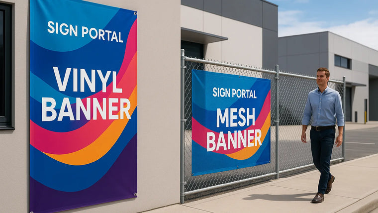 Vinyl Banner vs Mesh Banner: Which Should You Choose? hero image