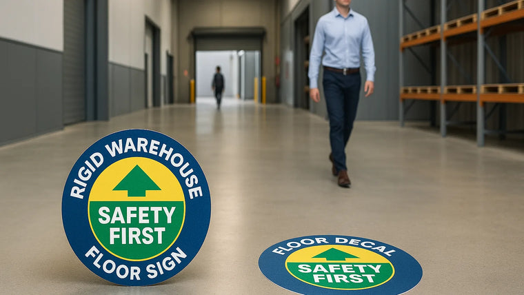 Warehouse Floor Signs vs Floor Decals: What Is the Difference? hero image