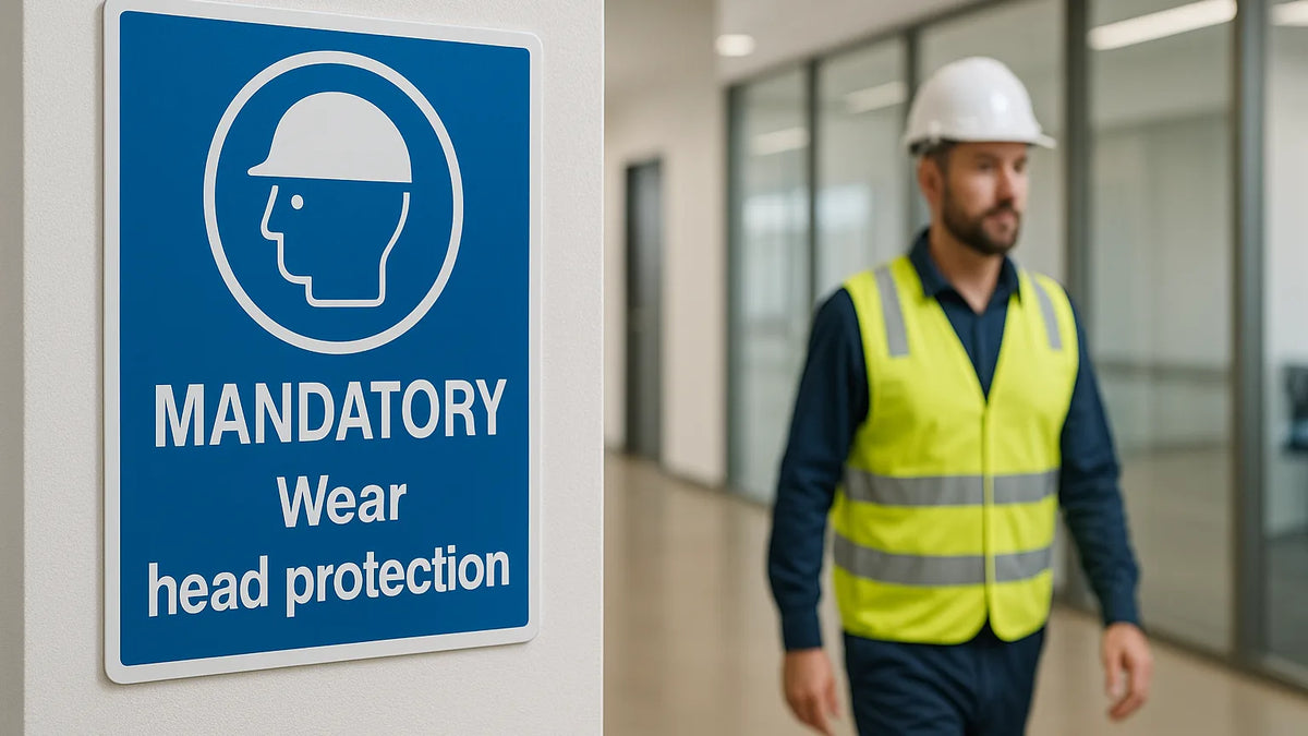 What Does a Blue Safety Sign Mean in Australia? hero image