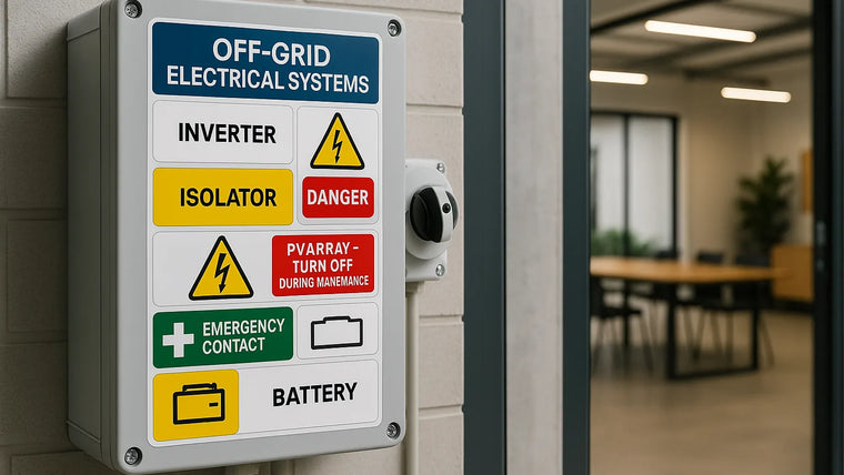 What Labels Are Commonly Used on Off-Grid Electrical Systems? hero image