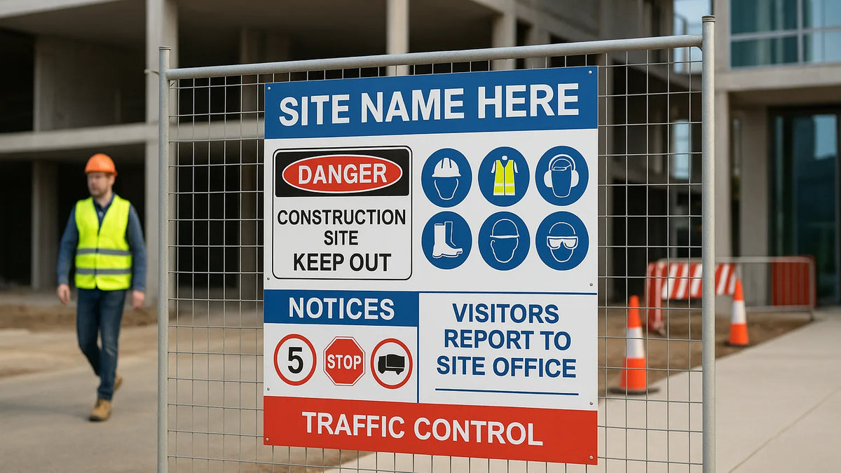 What Signs Are Commonly Used at Construction Site Entrances? hero image