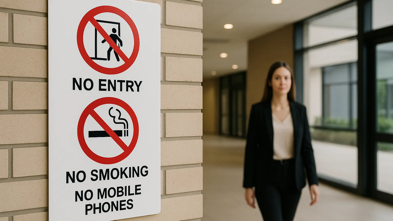 When Are Prohibition Signs Used? hero image
