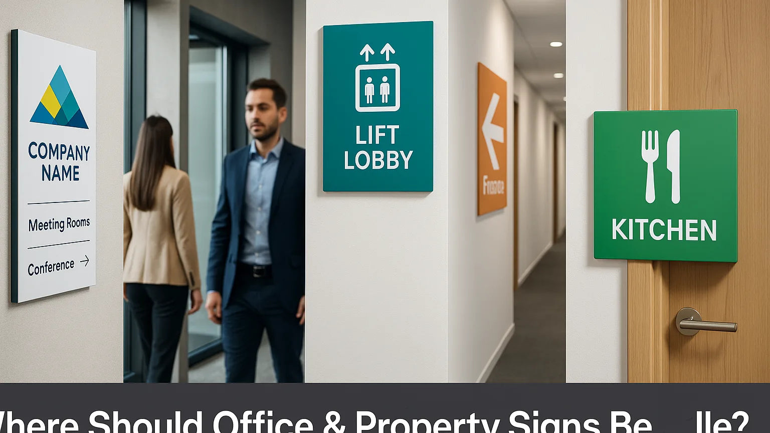 Where Should Office & Property Signs Be Installed? hero image