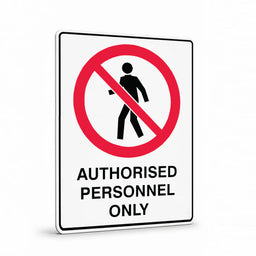 Prohibition Signs