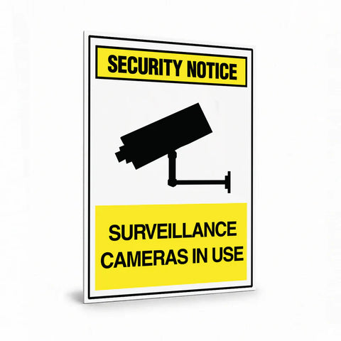 Security And Surveillance Signs
