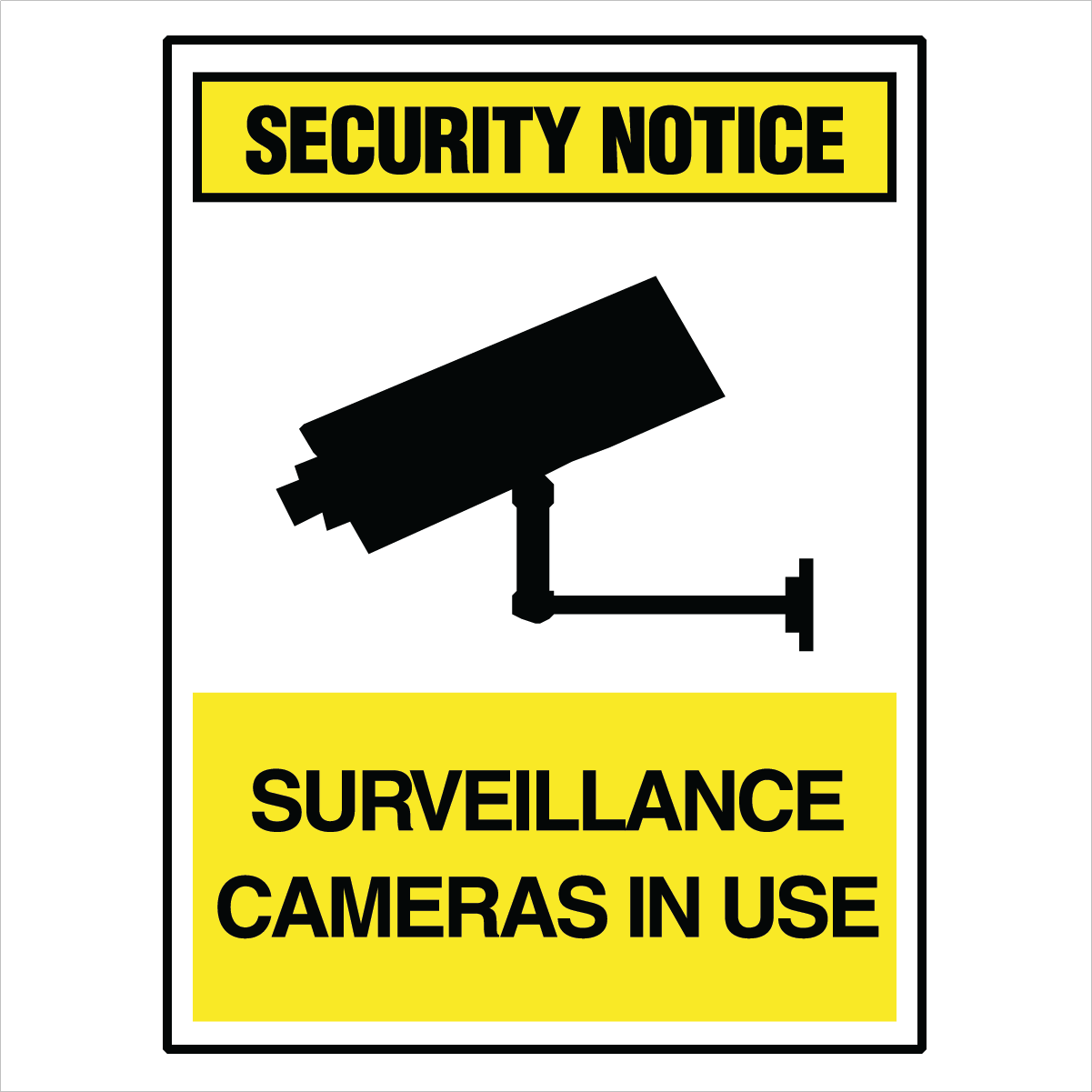 Security and Surveillance Signs – Signportal