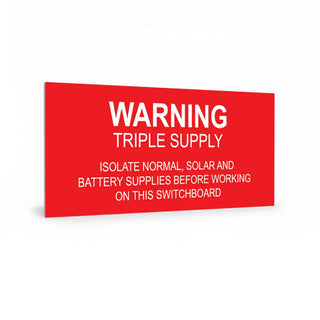 Electrical & Warning Labels