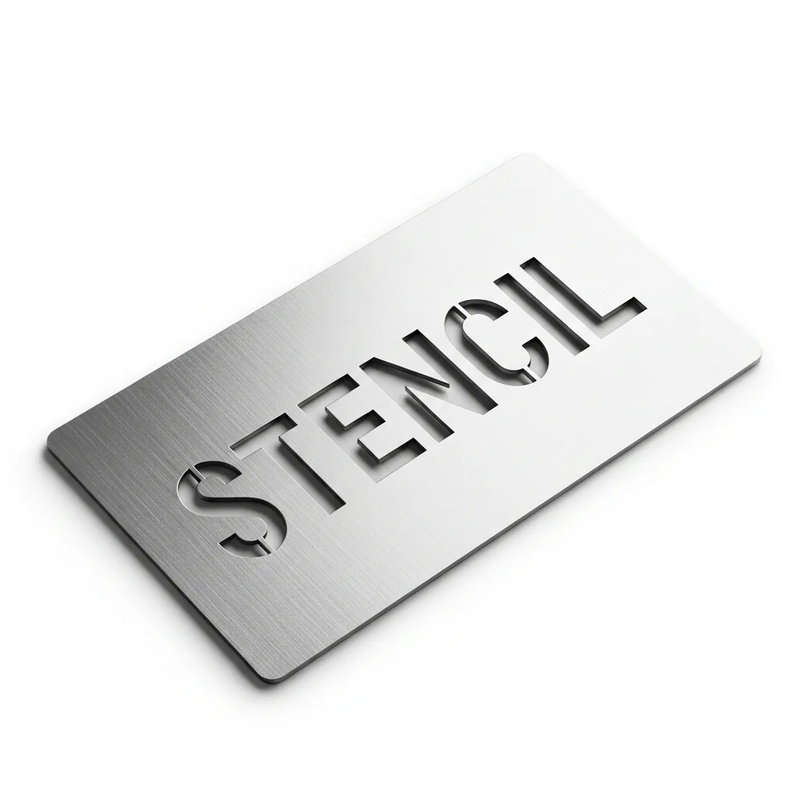 Custom Laser Cut Stencils