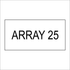 Array 1 to 25