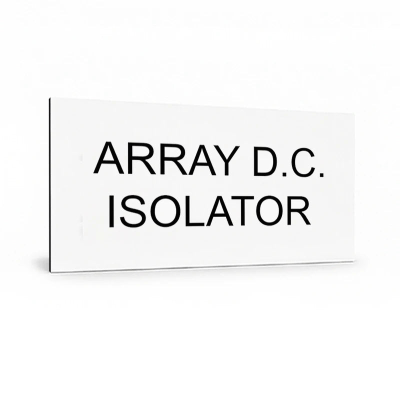 Array DC Isolator
