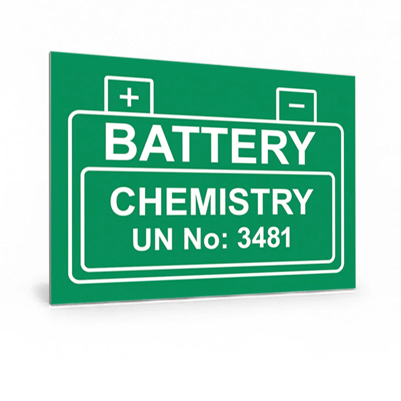 Battery Chemistry UN No: 3481