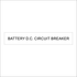 Battery DC Circuit Breaker