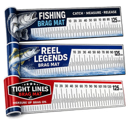 Custom Brag Mats / Fishing Rulers