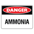 Danger - Ammonia Sign