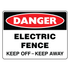 Danger - Electric Fence Sign