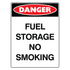 Danger - Fuel Storage Sign