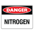 Danger - Nitrogen Sign