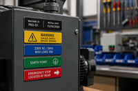 Custom Electrical and Warning Labels