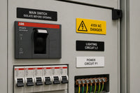 Custom Electrical and Warning Labels