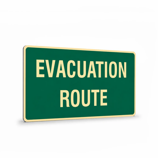 Exit & Evacuation - Evacuation Route Sign