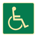 Exit & Evacuation - Wheelchair Symbol Sign