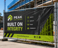 Fence Mesh Signs