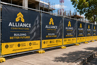 Fence Mesh Signs