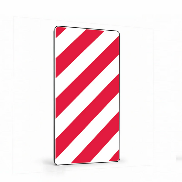 Fire Safety Equipment - Diagonal Stripes Sign