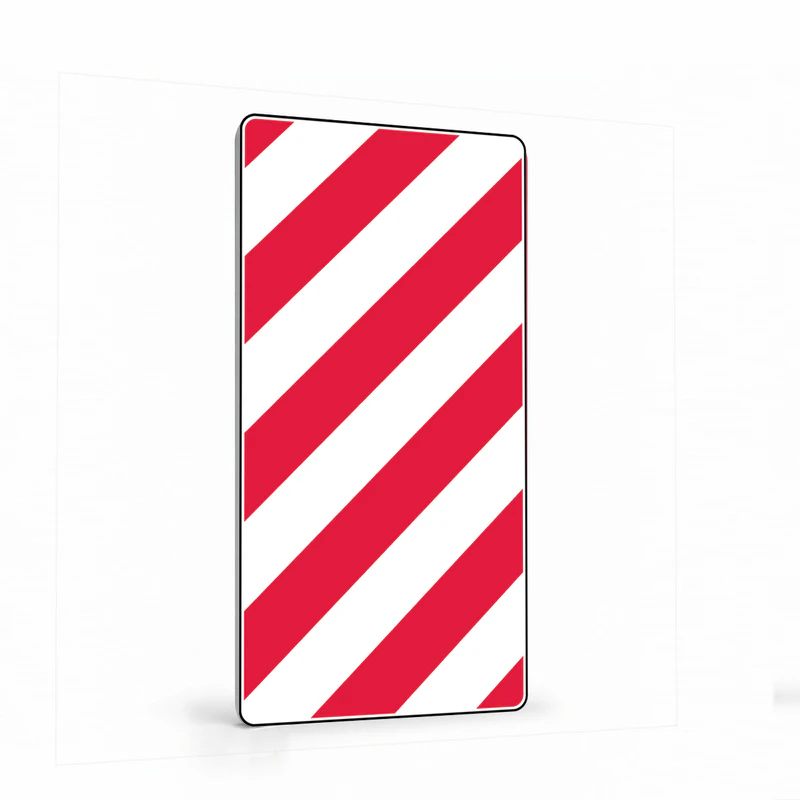 Fire Safety Equipment - Diagonal Stripes Sign
