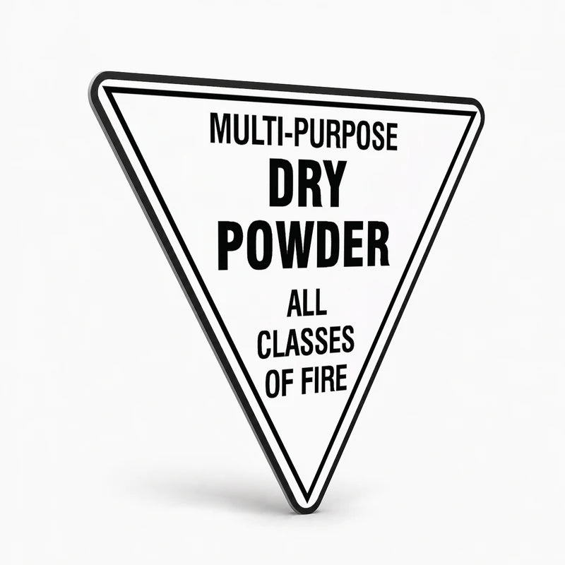 Fire Safety Equipment Extinguisher NZ - MultiPurpose Dry Powder Sign