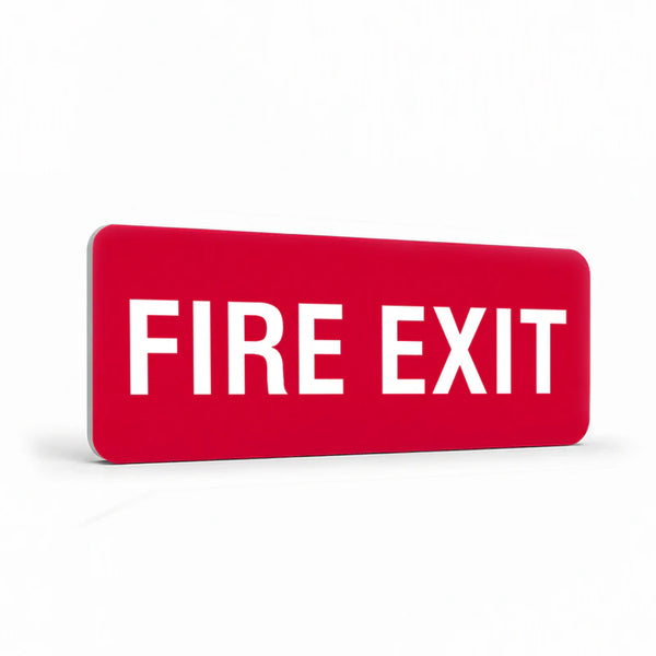 Fire Safety Equipment - Fire Exit narrow Sign