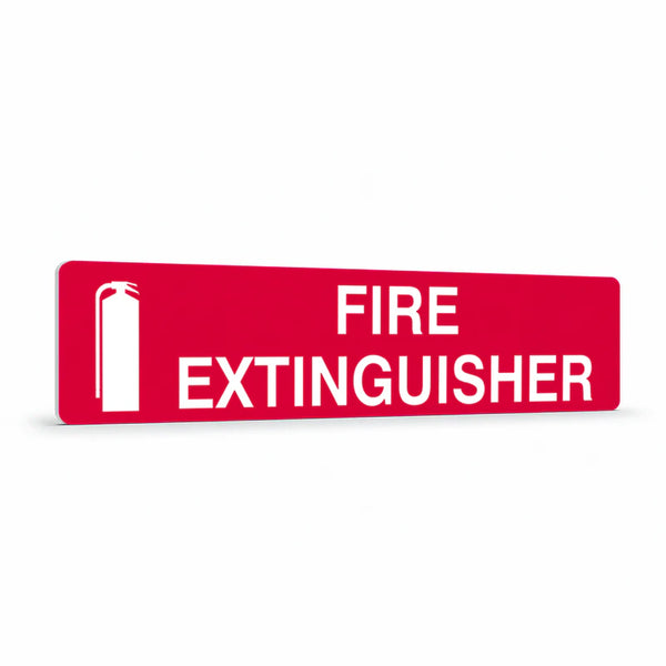 Fire Safety Equipment - Fire Extinguisher narrow Sign