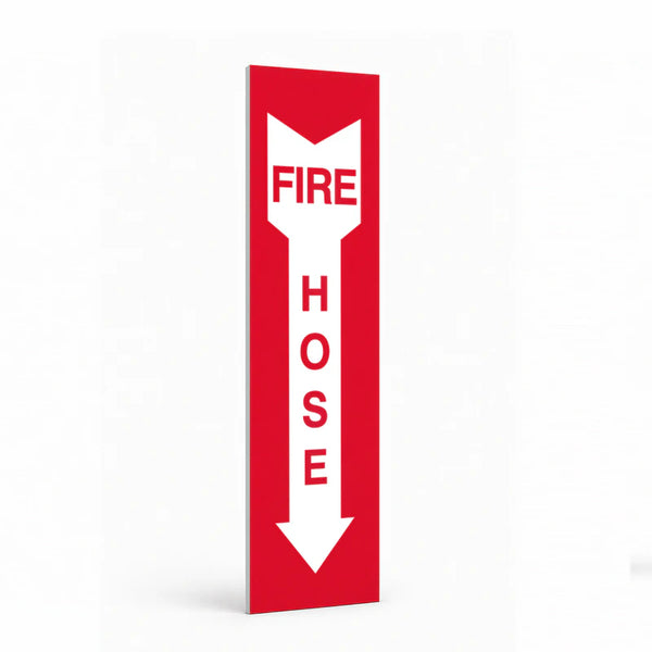 Fire Safety Equipment - Fire Hose Arrow Sign