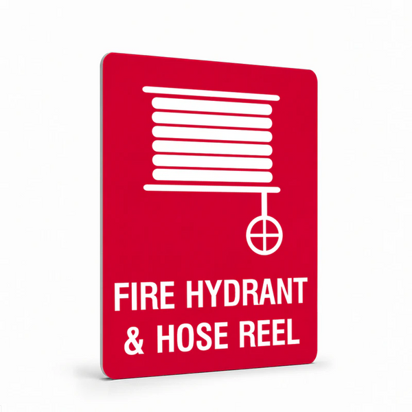 Fire Safety Equipment - Fire Hydrant And Hose Reel Sign